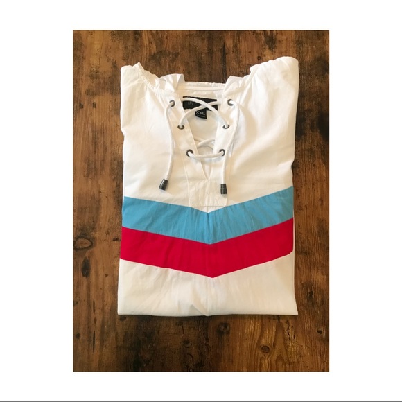 NWOT INC Long Sleeve Hooded Shirt - Picture 5 of 5